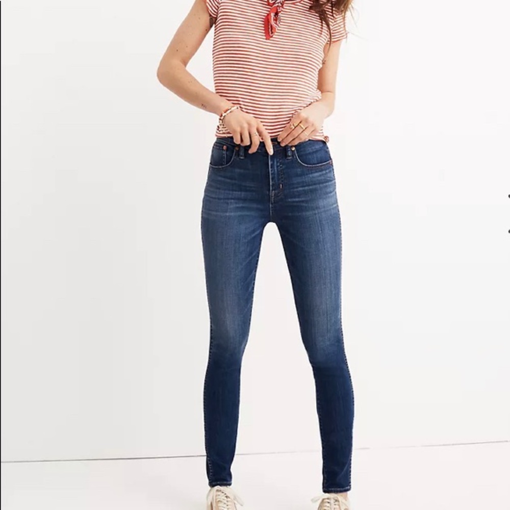 Madewell 10" High-Rise Skinny Jeans